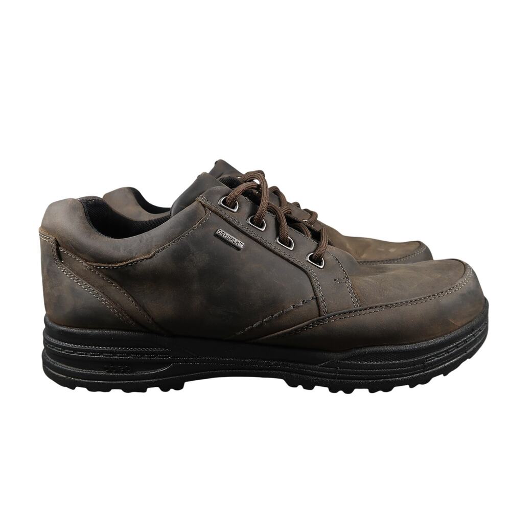Abeo Shoes Mens 9.5 Casual Sneaker Oxford Leather Comfort Slip Resistant Lace Up